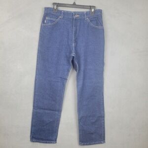 Riders Jeans Mens 34x30 Straight Leg Classic Fit Zip Fly Made in USA Vintage 90s